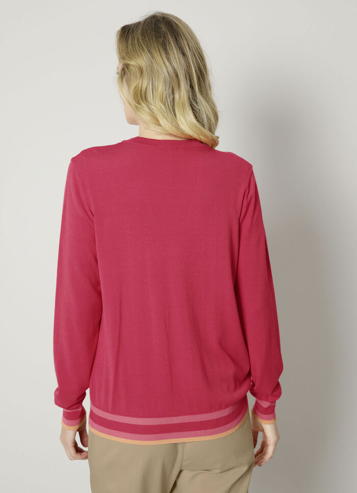 Fijngebreid vest 