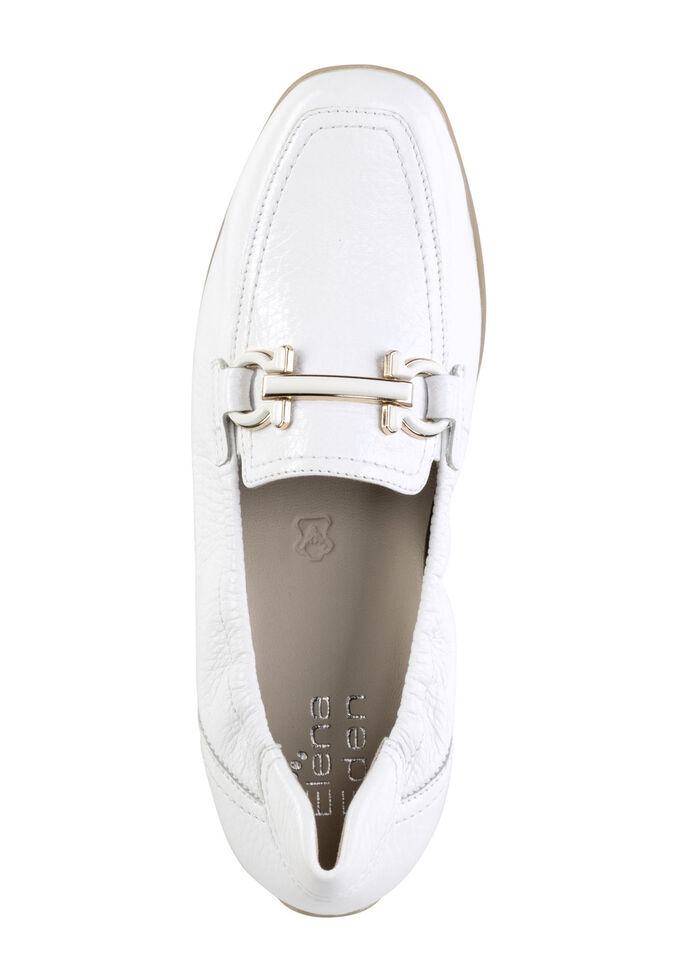 ELENA EDEN pantoffels met metalen sieraden WIT