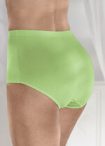 Set van vijf slips met elastische band APPELTJESGROEN