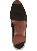 GINO GALANTE, elegante herenpantoffels, met elastische band ZWART