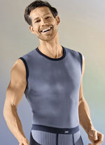 Set van drie strakke overhemden met contrasterende bies 