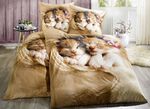 ‘Dobnig‘ beddengoedset met kittens 