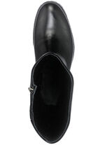 Andrea Conti-laarzen gemaakt van het beste nappaleer ZWART