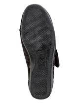 Laurina klittenbandschoen met subtiel sprankelend glitterreli&euml;f 