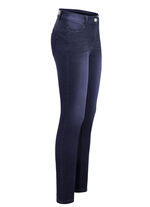 Jeans met push-up effect DONKERBLAUW