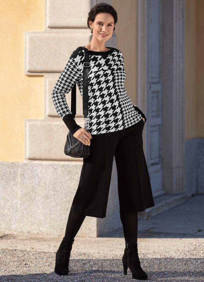 Chique culottes in pull-on stijl 