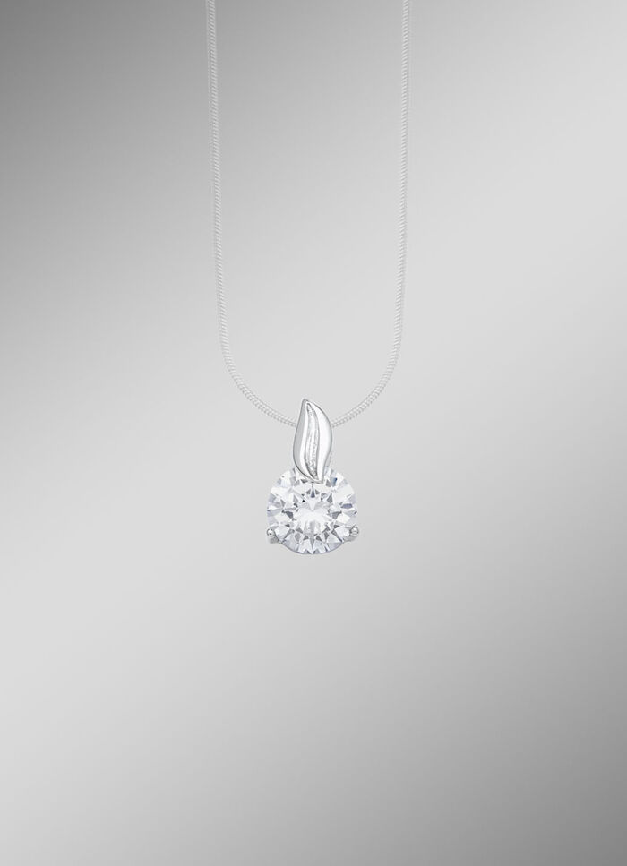 Prachtige hanger met zirkonia 