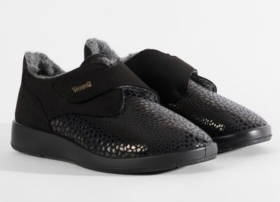 Florett lage schoen met klittenband voor dames en heren 