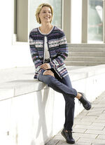 Comfortabele jeans met 5 zakken MIDDENGRIJS