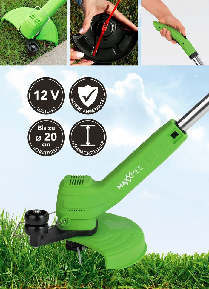 Draadloze grastrimmer inclusief oplader 