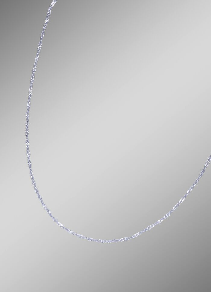 Witgouden Singapore ketting 