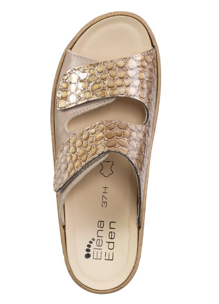 ELENA EDEN, comfortabele damesmuiltjes, breedte H, met uitneembaar voetbed 