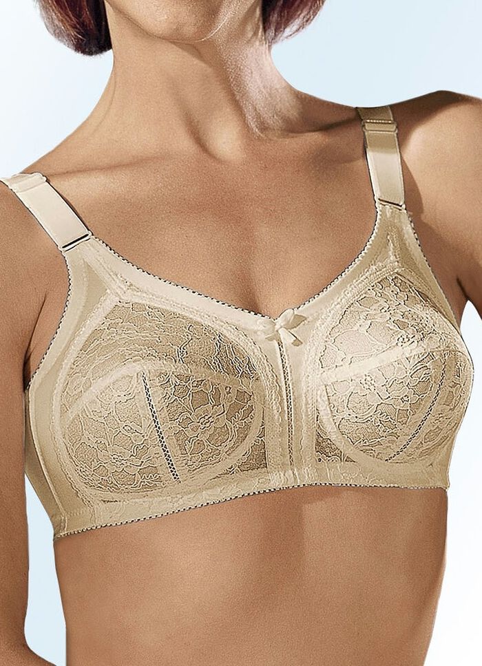 Beha met kanten onderlaag 