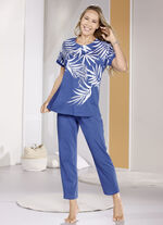Laurina pyjama met 7/8-broek 