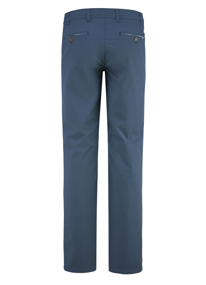 &quot;Brühl&quot; broek met tailleband in 3 kleuren DUNKELBLAU