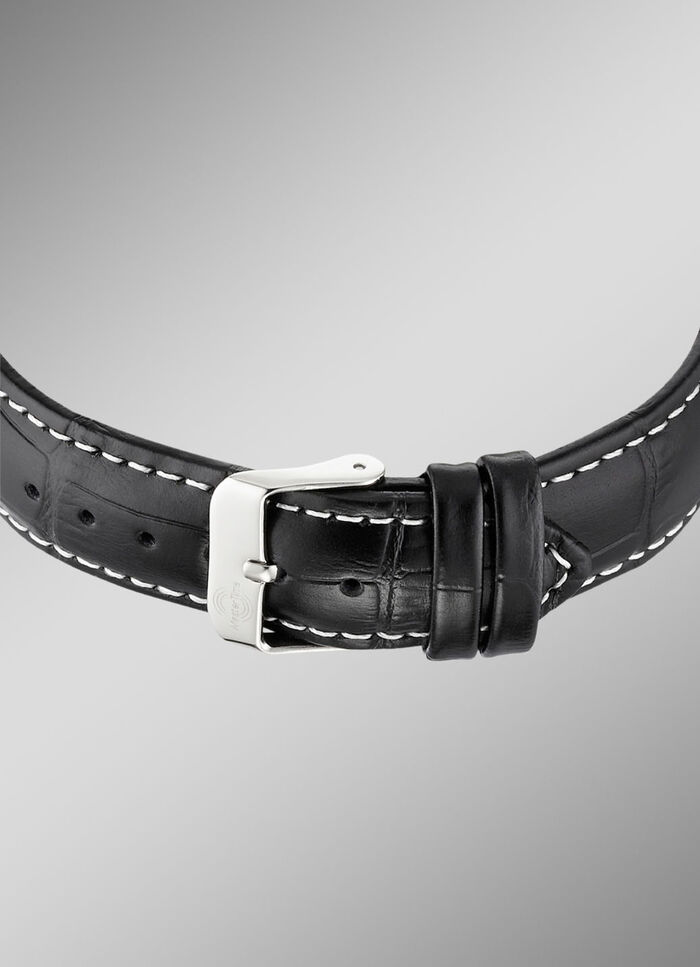 Master Time radiografisch herenhorloge met leren band 