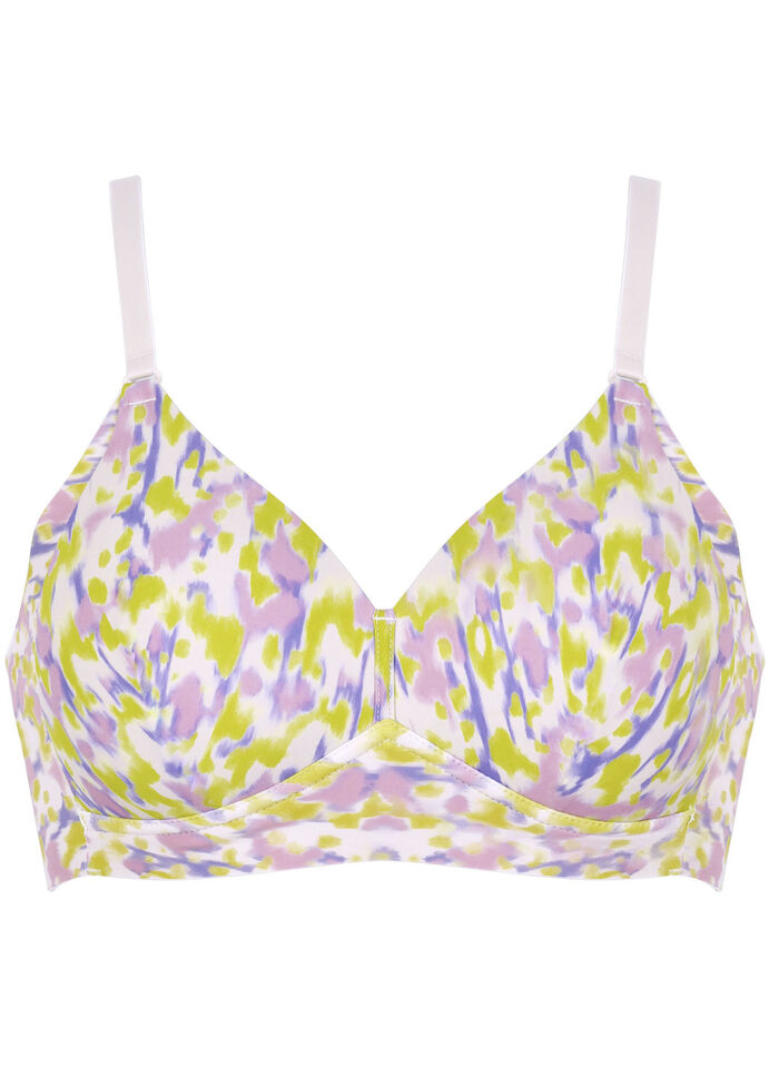 Naturana bh is aan de zijkanten extra hoog uitgesneden 