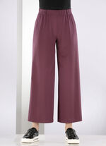 Broek in de huidige palazzo-vorm BORDEAUX