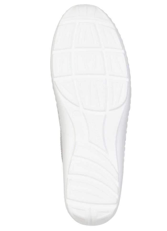 Waldl&auml;ufer, comfortabele damespantoffels, breedte H, met uitneembaar voetbed CHAMPAGNER