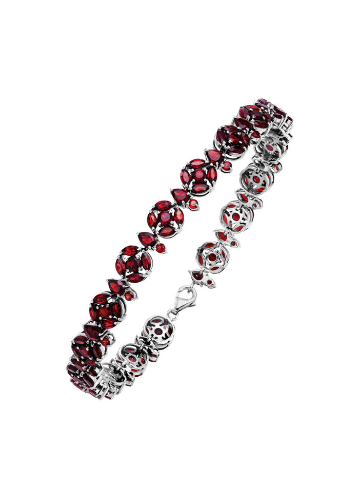 Aantrekkelijke armband met granaat 