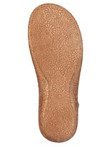 ELENA EDEN, klassieke damesklompen, breedte G, met elastische band BRAUN-LEO