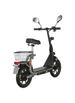 De compacte elektrische scooter voor dagelijks gebruik en vrije tijd GRIJS