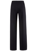 Broeken in modieuze breedte ZWART