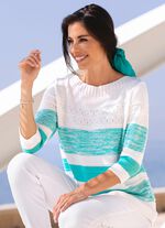 Trui in een mix van patronen 