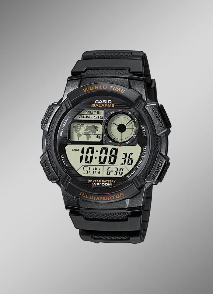 Casio Illuminator digitaal herenhorloge 