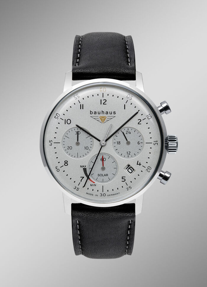 Bauhaus Classic solar herenhorloge 