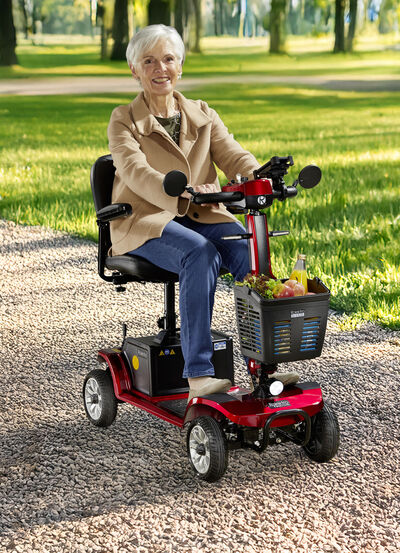 4-wiel scooter van Rolektro 