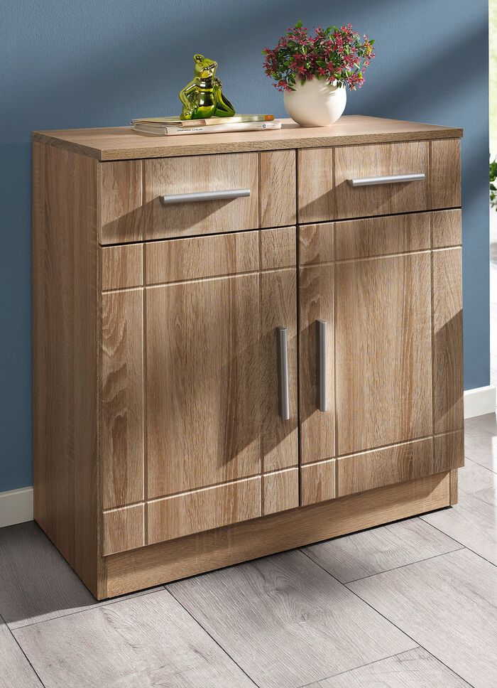 Moderne ladekast met matte diepgetrokken fronten 