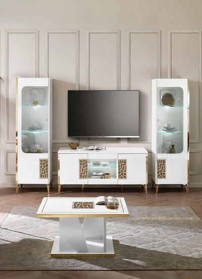 Meubelserie met LED-verlichting 