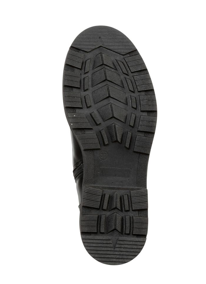 Andrea Conti enkellaarsjes met modieuze opgestikte zakken ZWART