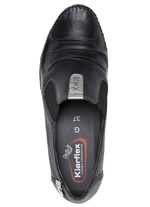 ELENA EDEN, stijlvolle damespumps, wijdte G, met uitneembaar voetbed ZWART