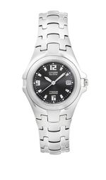 Dameshorloge met supertitanium bandkast 