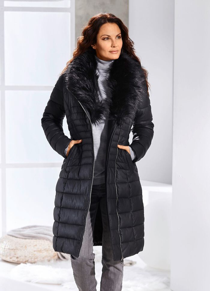 Imitatie nappaleren jas 