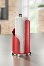 Rolhouder - gemaakt van roestvrij staal ROOD