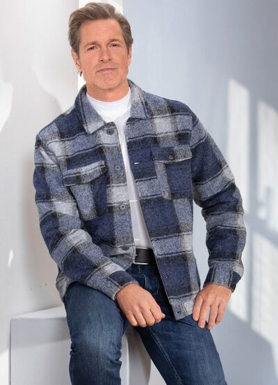 Overhemdjasje met knoopsluiting 