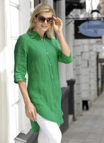 Lange linnen blouse 