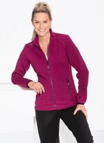 Gebreid fleece kort jack van &ldquo;LPO&rdquo; 