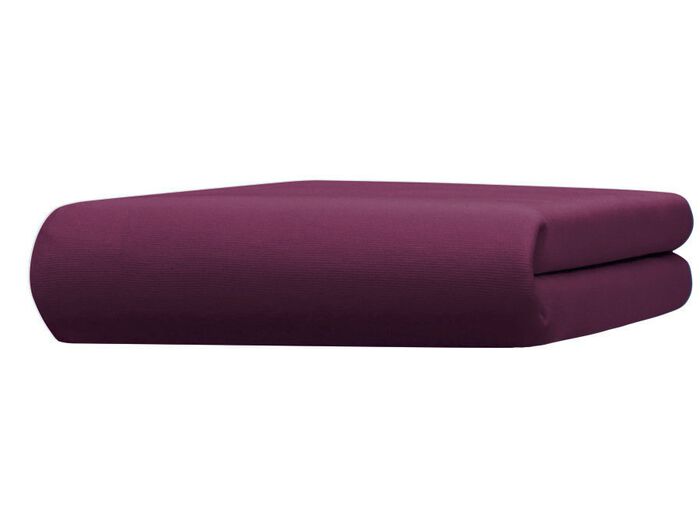 Hoeslaken van fijne jersey met elastaan BORDEAUX