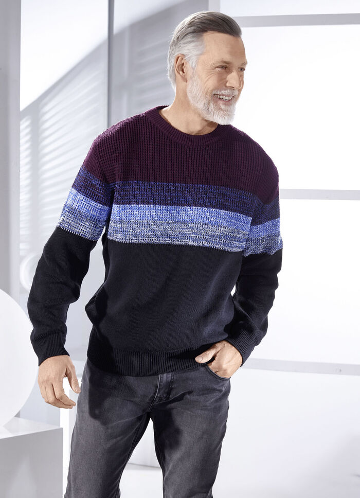 Hoogwaardige trui met ronde hals 