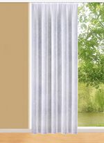 Vlamgarengordijn met automatische plooiband 