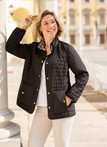 Omkeerbaar jasje met drukknopen 