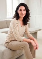 trui in jacquardmotief 