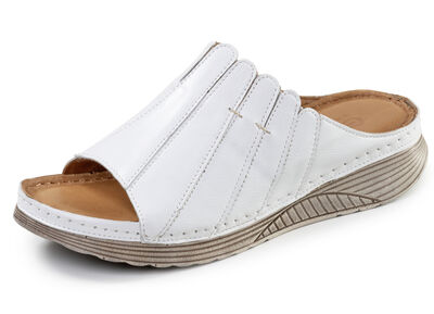 Gemini, stijlvolle damesmuiltjes, breedte G, gemaakt van leer 