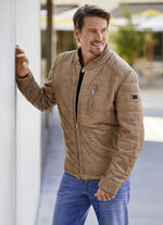 Kort leren jack van &ldquo;Cabrini&rdquo; in 2 kleuren 