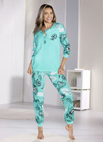 Pyjama met manchetten 