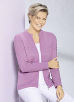 Cardigan met structuurstrepen 
